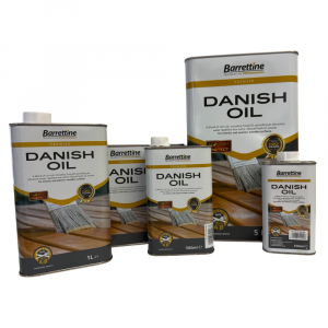 Barrettine Danish Oil - 250ml, 500ml, 1L, 2.5L, 5L