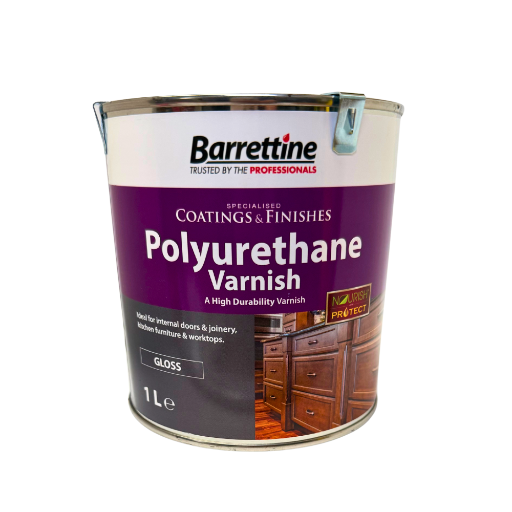 Barrettine 1L Polyurethane Gloss Varnish