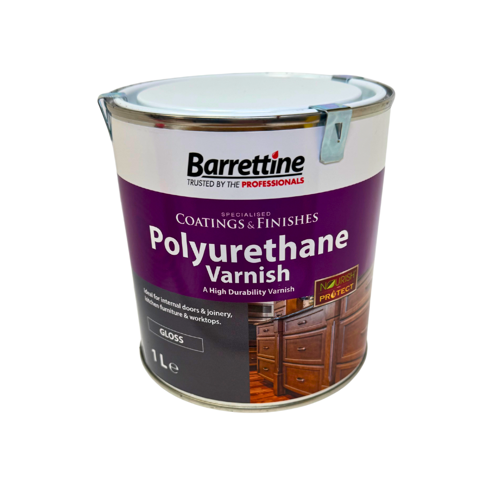 Barrettine 1L Polyurethane Gloss Varnish - Image 2