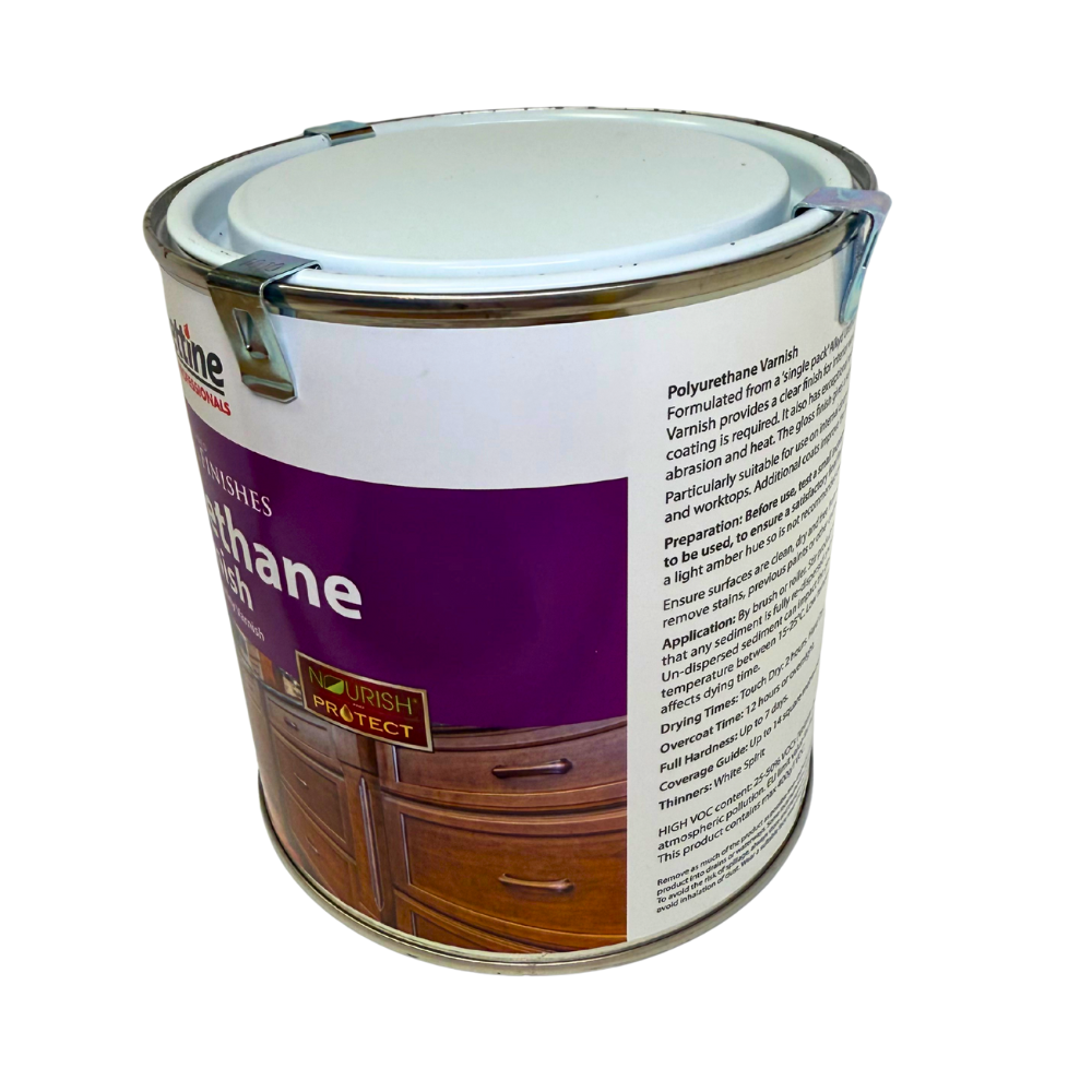 Barrettine 1L Polyurethane Gloss Varnish - Image 3