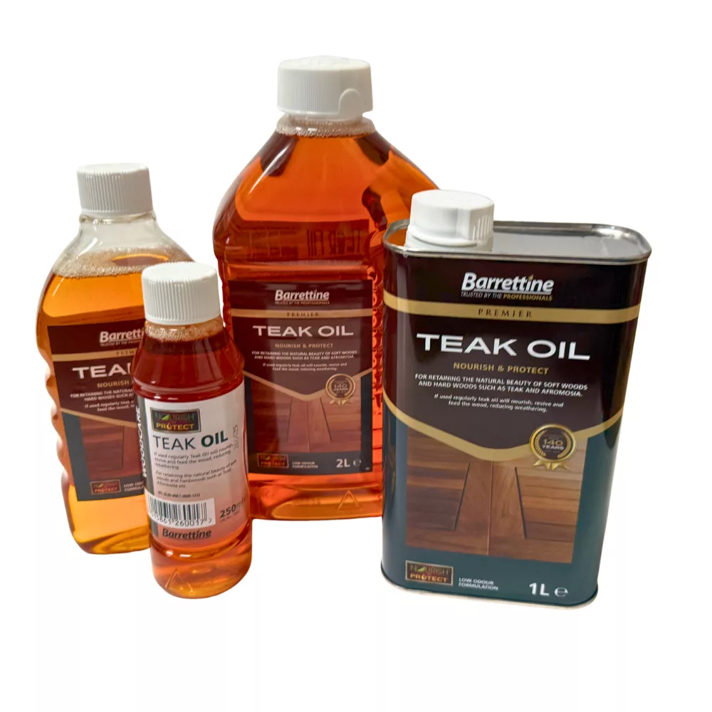 Barrettine Teak Oil – Protects & Enhances Wood