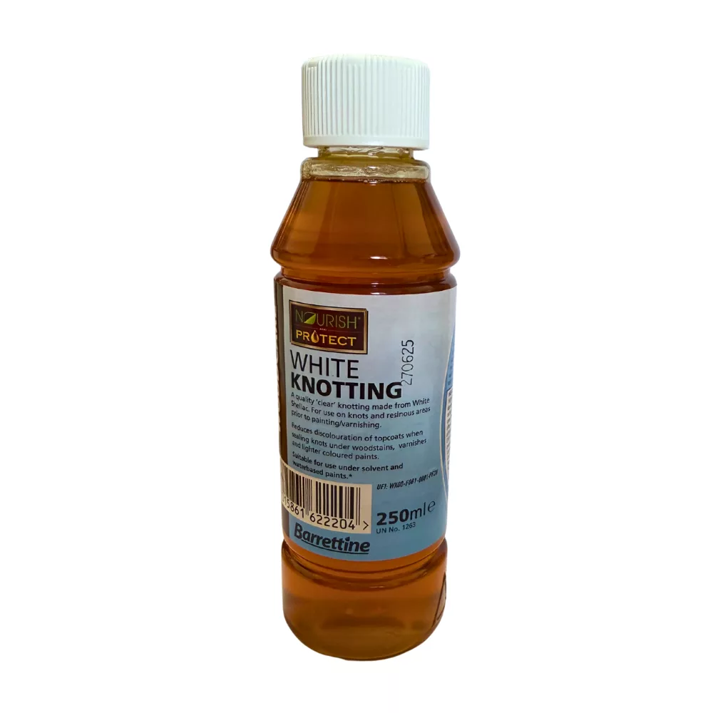 Barrettine White Knotting 250ml – Timber Sealer