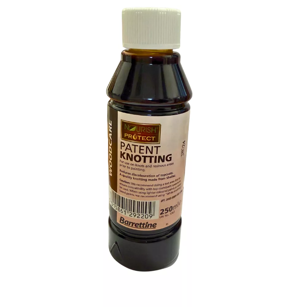 Barrettine Patent Knotting 250ml & 500ml – Wood Sealer - Image 6